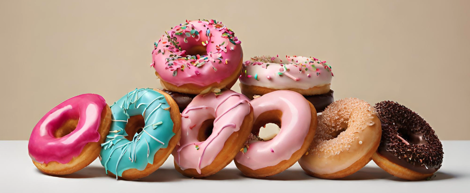doughnuts piled on top of each other